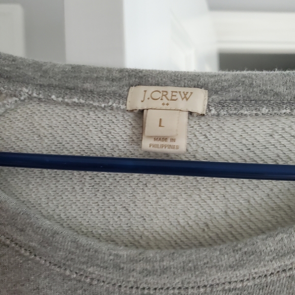 J.crew crewneck sweater with elbow patches - Picture 3 of 3